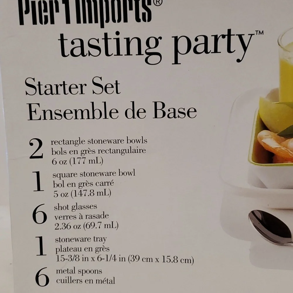 16 Piece Tasting Party Starter Set